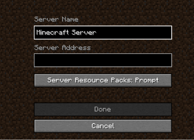An example how to add server and join it